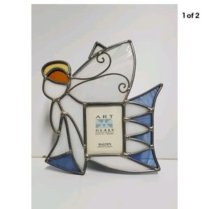 MALDEN Stained Glass Angel Photo Frame